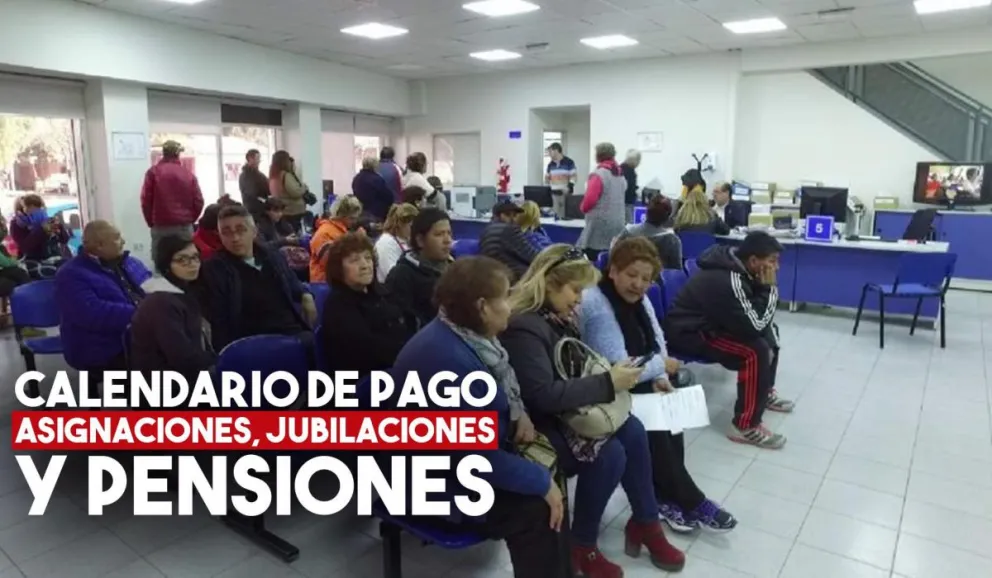 Enterate cuando cobrás jubilaciones, asignaciones y pensiones esta semana