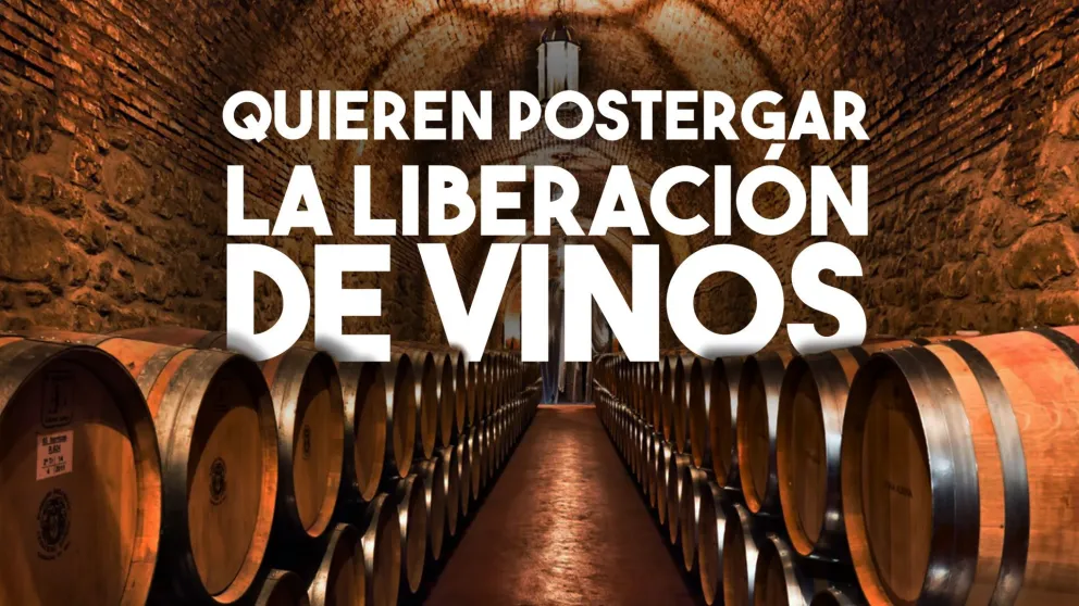 Quieren postergar la liberación de vinos