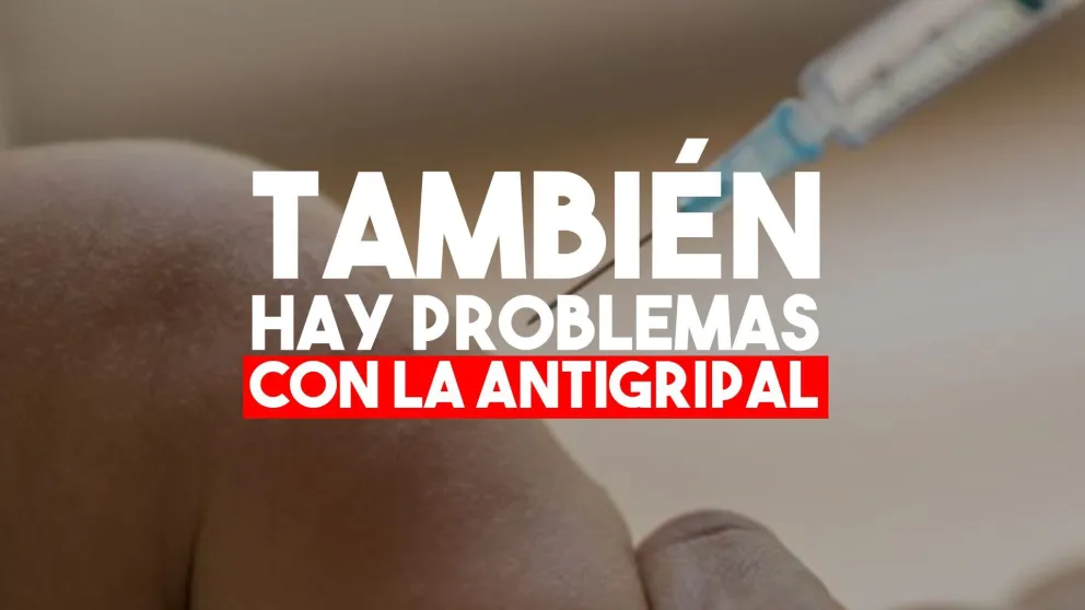 También hay problemas con la vacuna antigripal