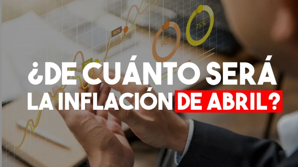 Inflación: menos del 4,7% para abril