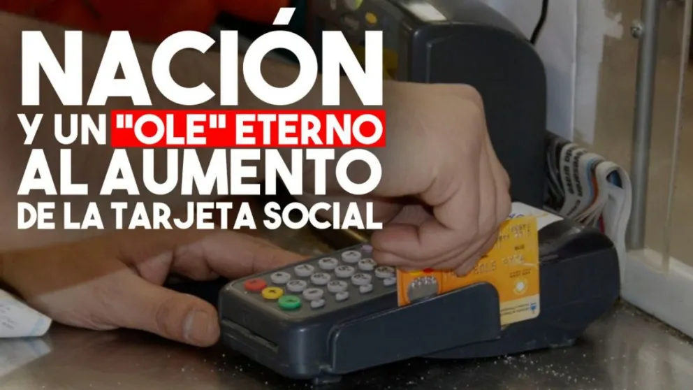 Depositaron los fondos para la Tarjeta Social pero sin aumento