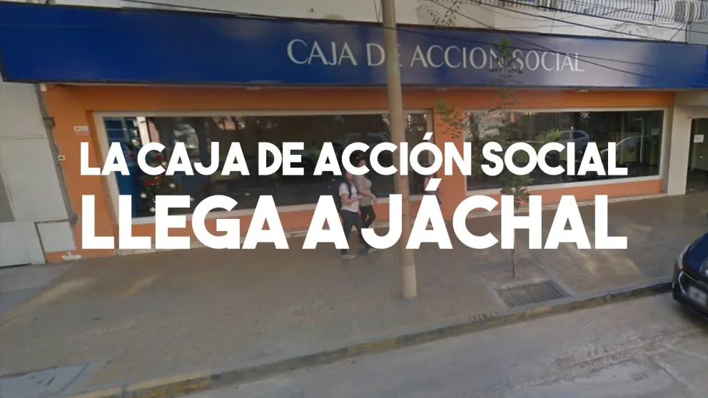 La Caja de Acción Social llegará a Jáchal