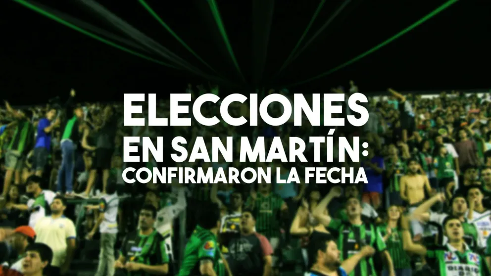 Ya hay fecha para las elecciones en San Martín