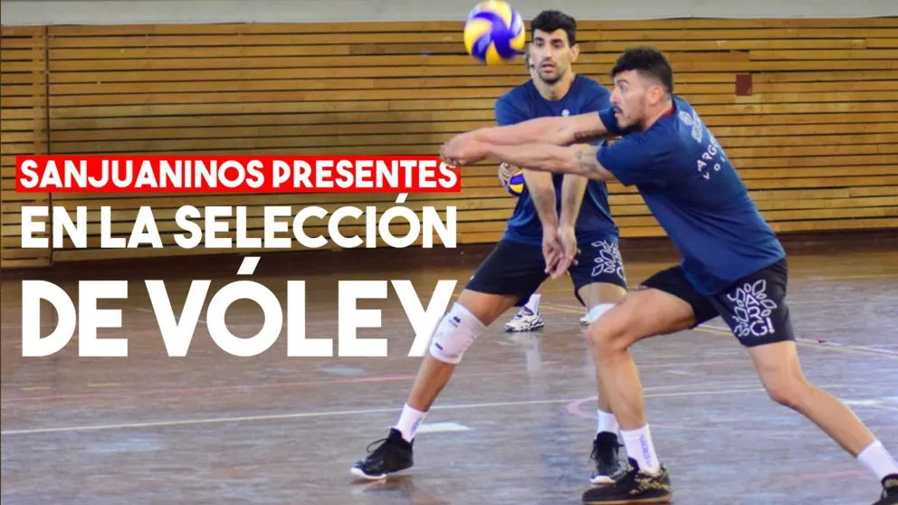 La Selección Argentina de Vóley con presencia sanjuanina