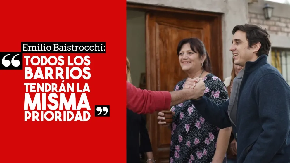 Baistrocchi en el barrio Colón: “Todos los barrios tendrán la misma prioridad”