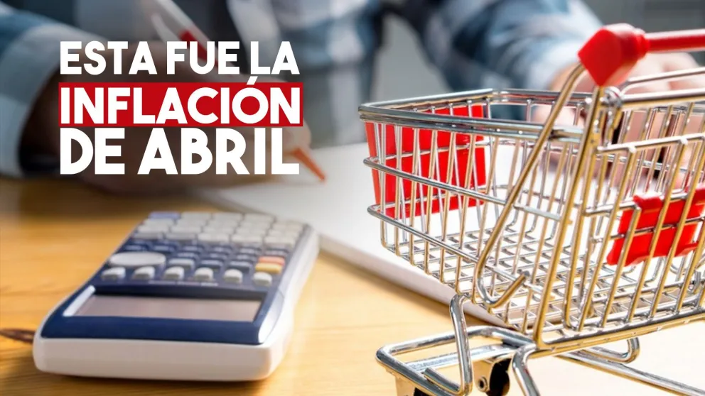 El inflación de abril fue del 3,4%