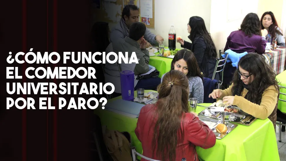 Por el paro se entregarán viandas a los becados en "El Palomar".