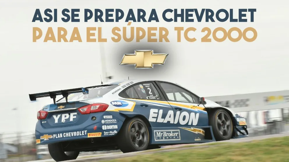 Chevrolet ya calienta motores de cara al Súper TC2000