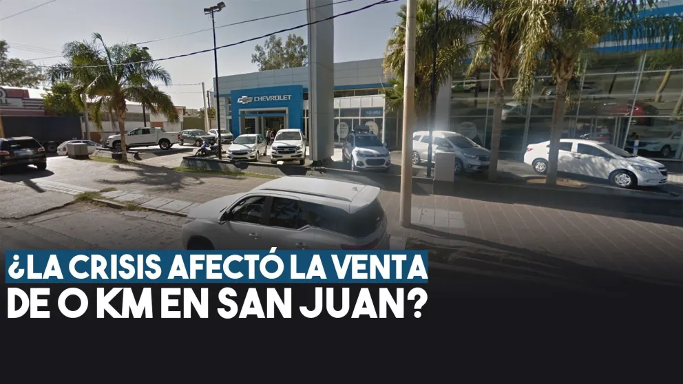La crisis ¿afectó a la venta de 0 KM en San Juan?