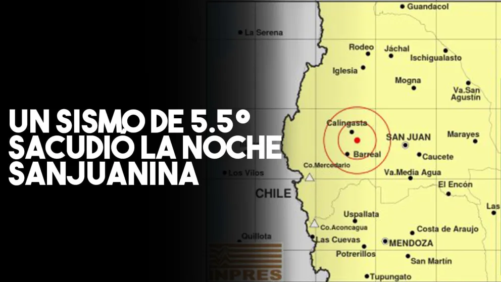 Tembló en Calingasta y se percibió en toda la provincia