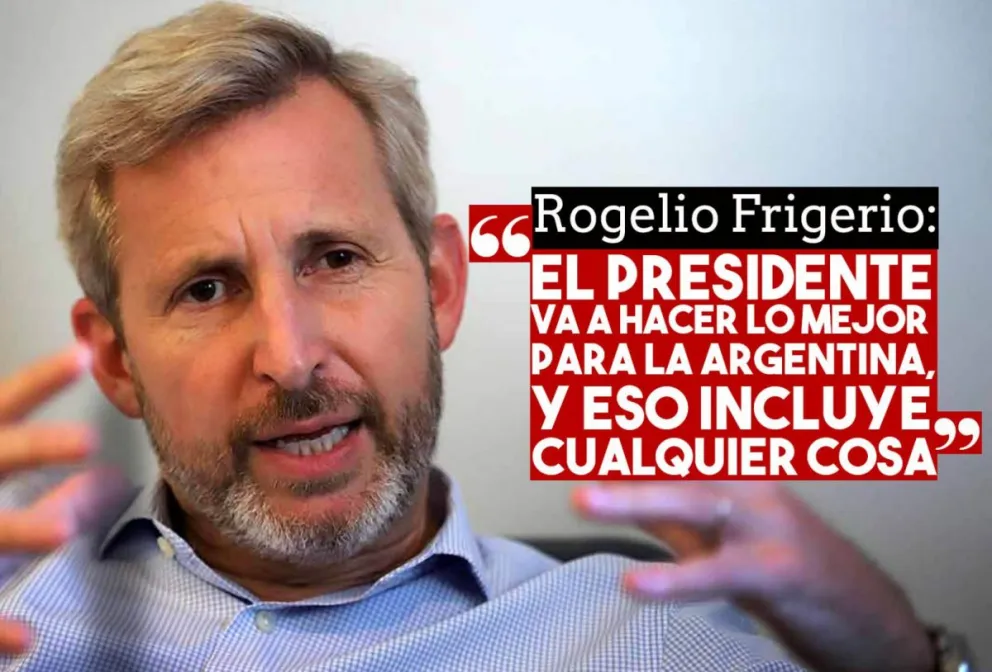 Rogelio Frigerio dejó abierta la posibilidad de que Macri vaya a una PASO para ampliar la base de Cambiemos
