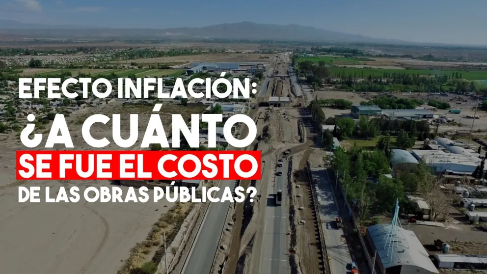 Por la inflación, obras públicas sufrieron una redefinición del 40% de su costo