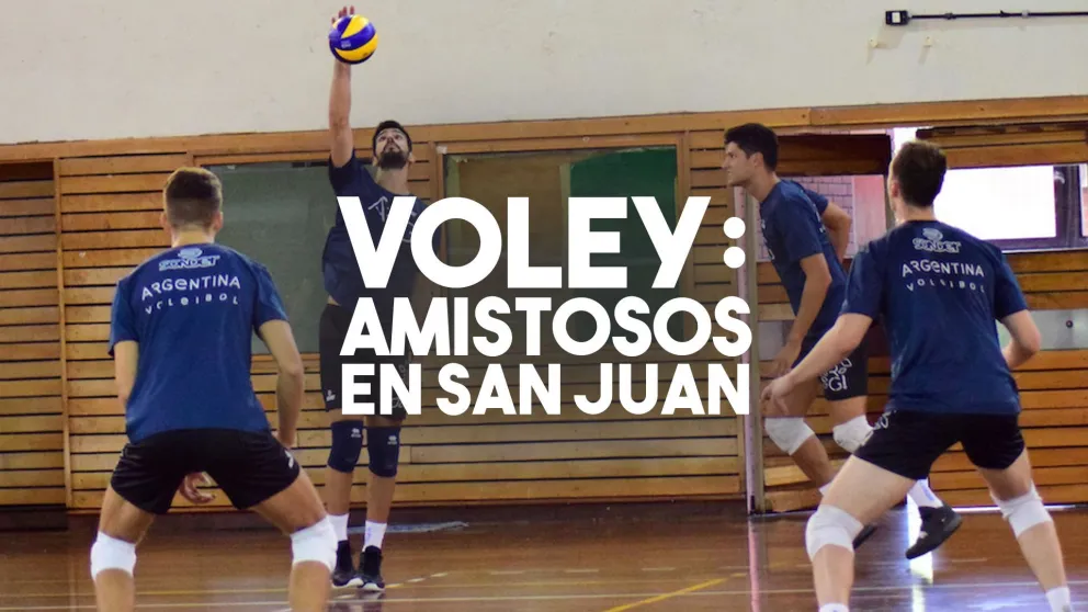 Selección de Voley: cuatro sanjuaninos jugarán amistosos en San Juan