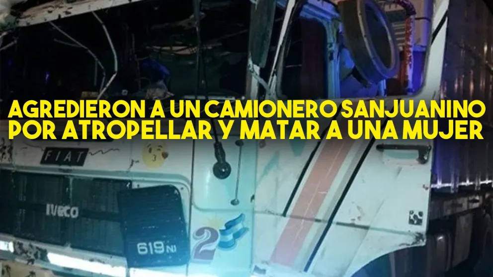 Golpearon a un camionero sanjuanino por atropellar y matar a una ciclista