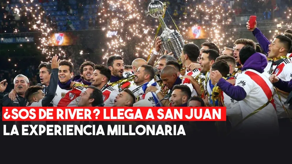 ¿Sos de River? Llega a San Juan la Experiencia Millonaria