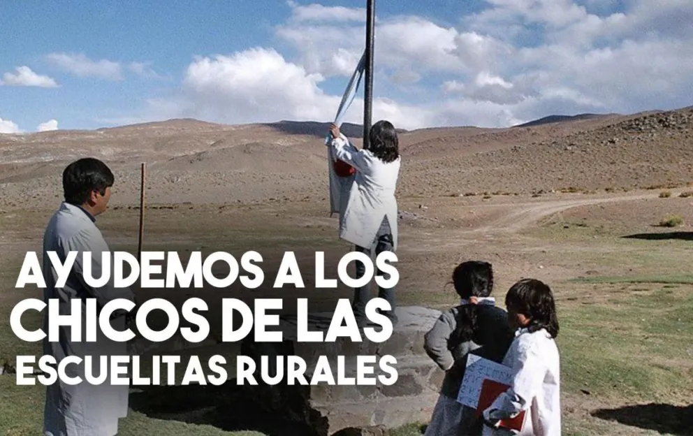 Una cruzada solidaria para las escuelas rurales de Calingasta