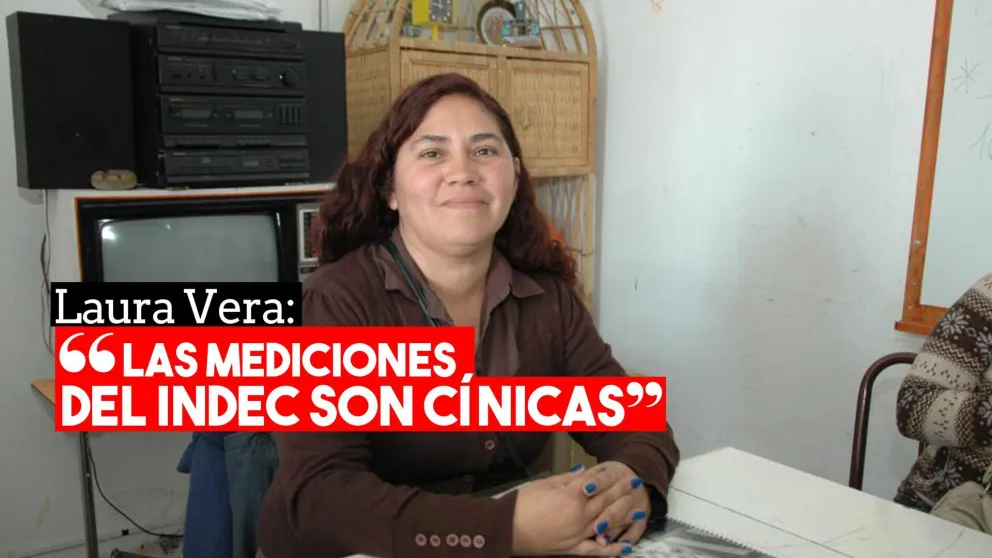 Laura Vera: "Las mediciones del INDEC son cínicas"