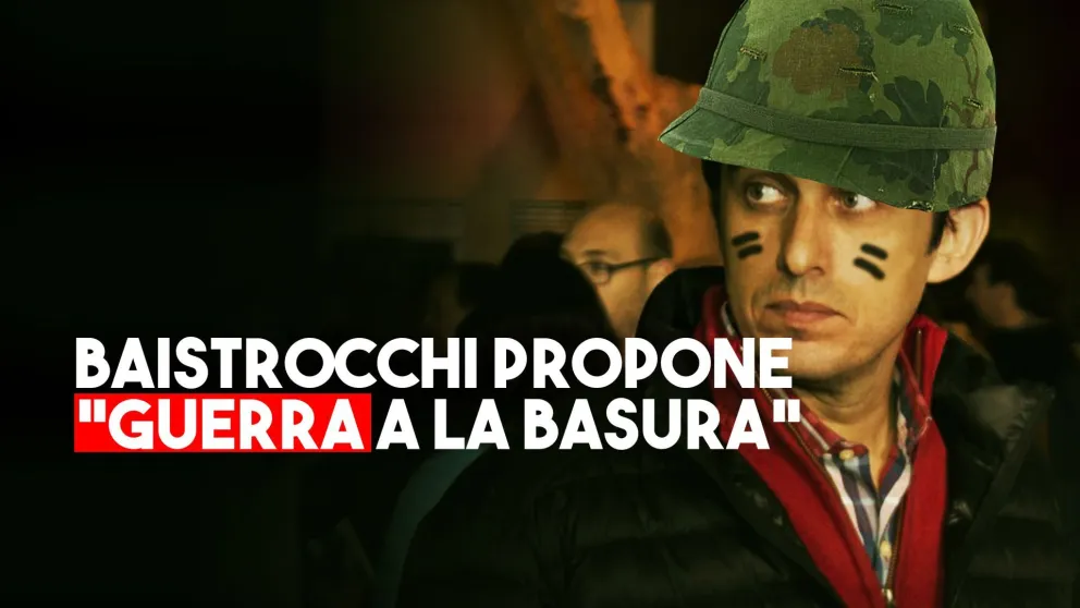 En el barrio Frondizi Baistrocchi habló de uno de sus ejes de campaña