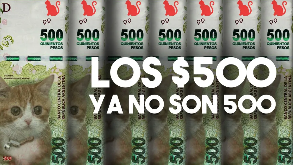 ¿Cuánto se devaluó el billete de $500?