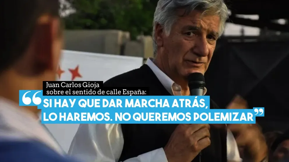Juan Carlos Gioja se reune con comerciantes