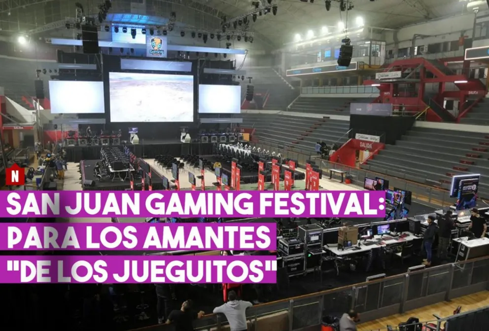 San Juan a puro videojuego: qué podés hacer en el Gaming Festival