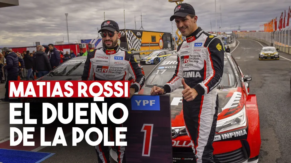 Rossi se adueñó de la pole position