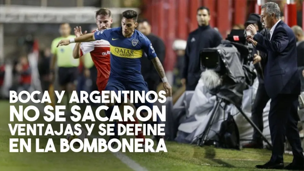 Boca y Argentinos no se sacaron ventajas