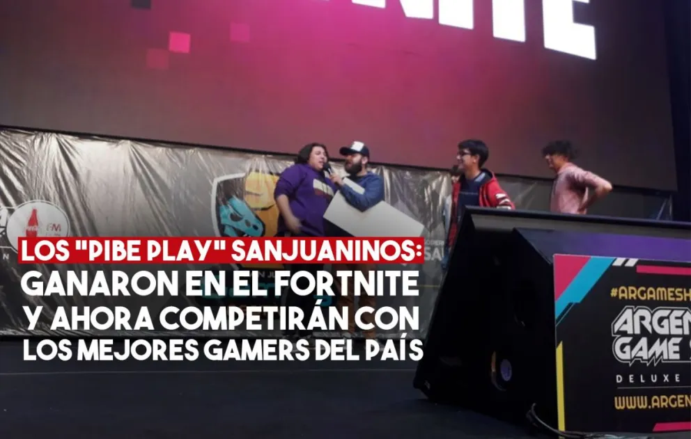 Los campeones del Fortnite sanjuaninos representarán a la provincia en un torneo nacional