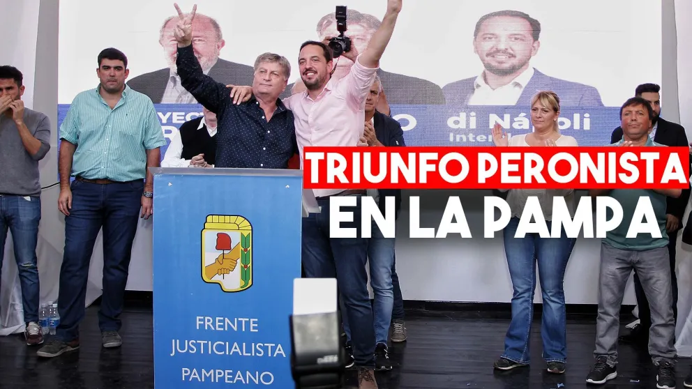 La Pampa: se impuso el PJ por amplia ventaja y Cambiemos sufrió su novena derrota electoral