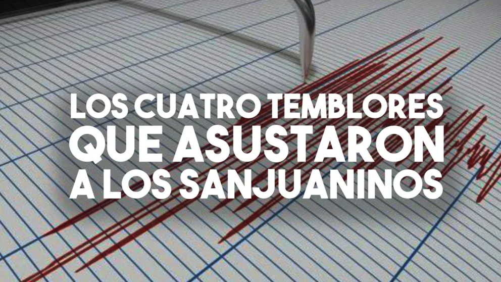Se sacudió la mañana: cuatro temblores asustaron a los sanjuaninos