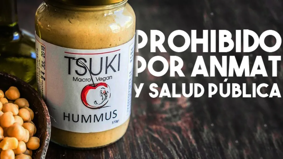 ANMAT y Salud Pública prohibieron el consumo de un Hummus Vegano