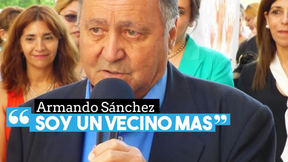 Armando Sánchez: "Soy un vecino más de Pocito"