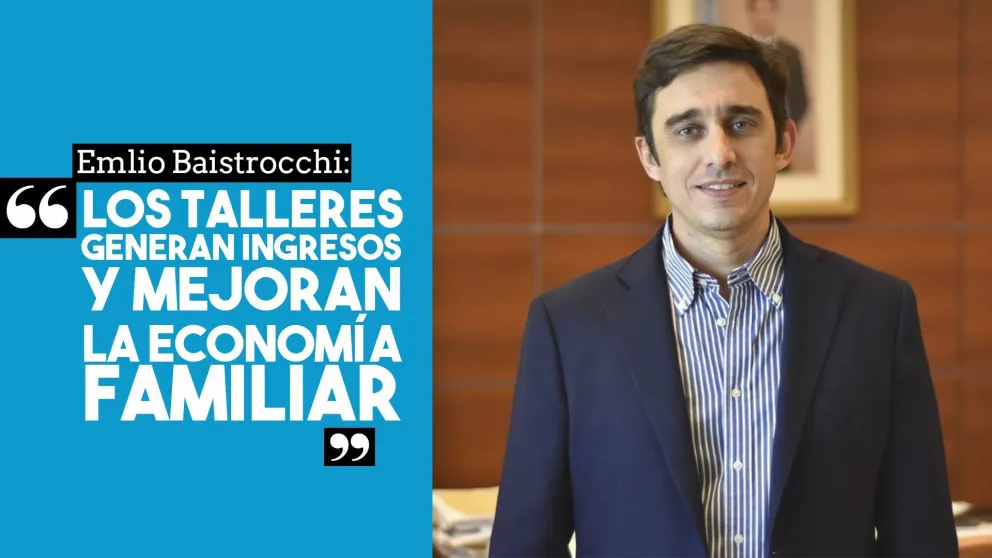 Baistrocchi: “Los talleres son una herramienta para generar nuevos ingresos y mejorar la economía familiar”