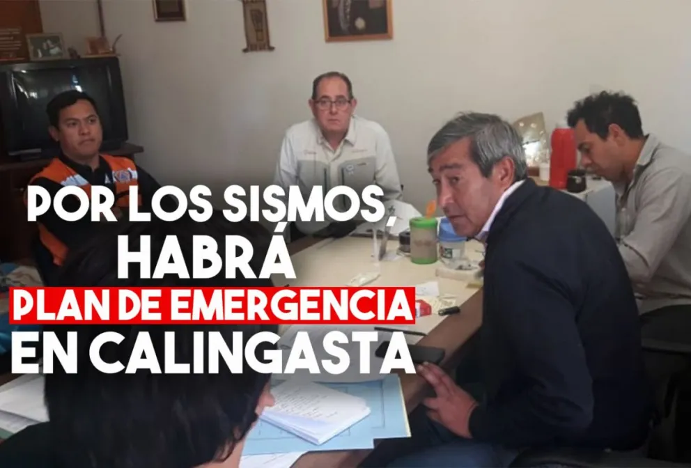 Ante los reiterados sismos, armarán un Plan de Emergencia en Calingasta
