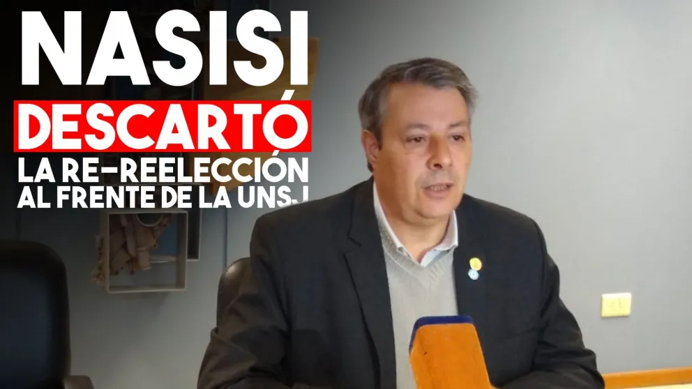 Modificación del estatuto de la UNSJ: Nasisi descartó que vaya por un período más