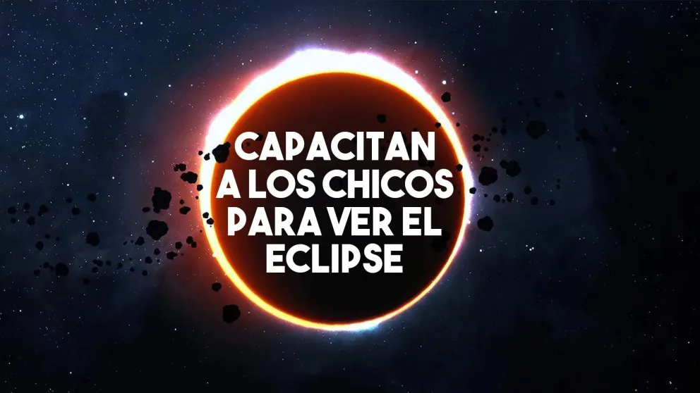 Comenzaron las capacitaciones para observar el eclipse solar