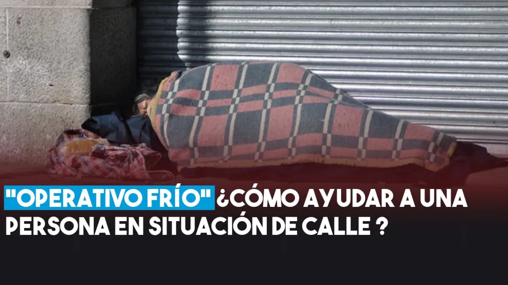 Conocé los refugios del Estado para personas en situación de calle