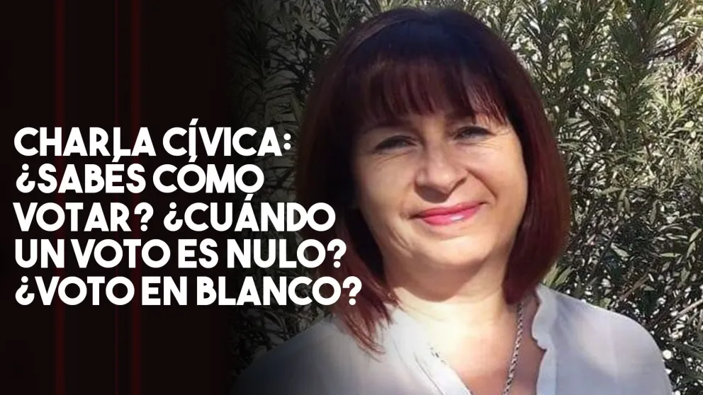 Una charla cívica para conocer qué podés hacer y qué no este 2 de junio