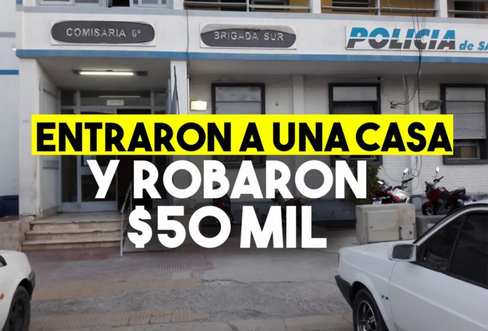 Salieron de su casa y les robaron $50 mil