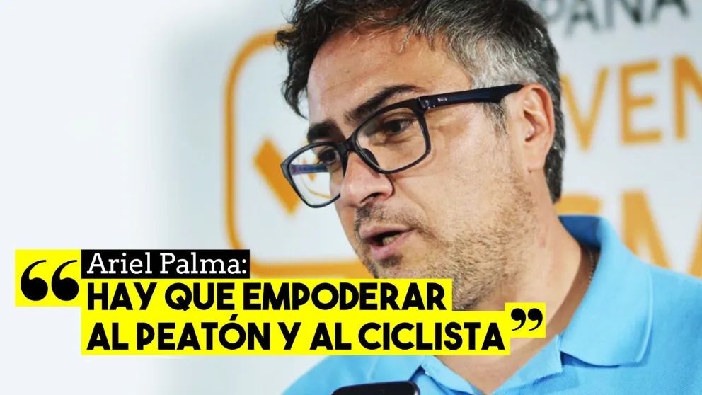 Ariel Palma: "Hay que empoderar al peatón y al ciclista"