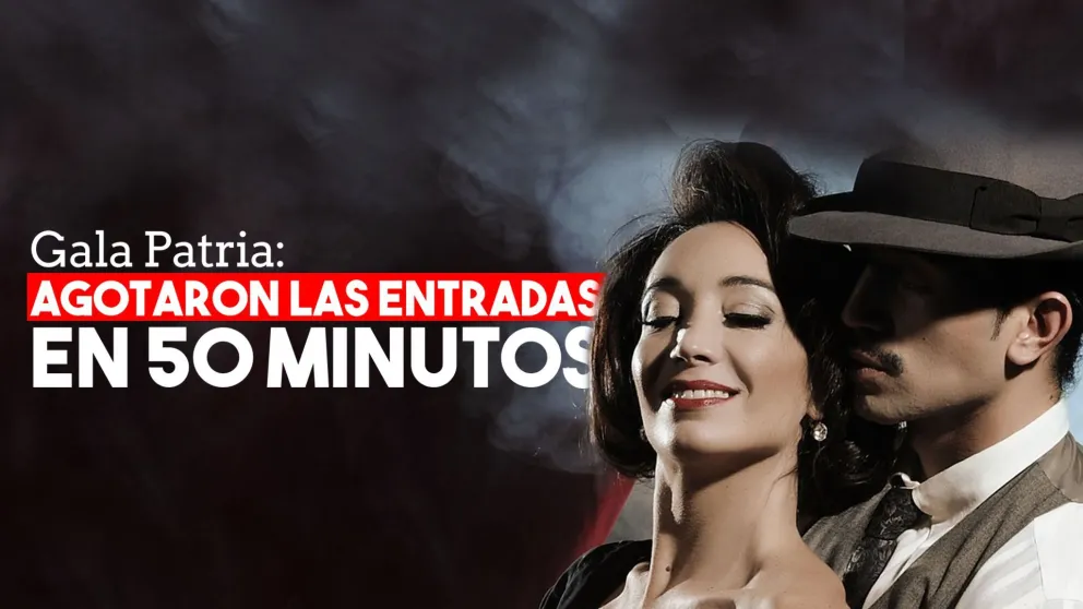 En menos de una hora se agotaron las entradas para la gala patria