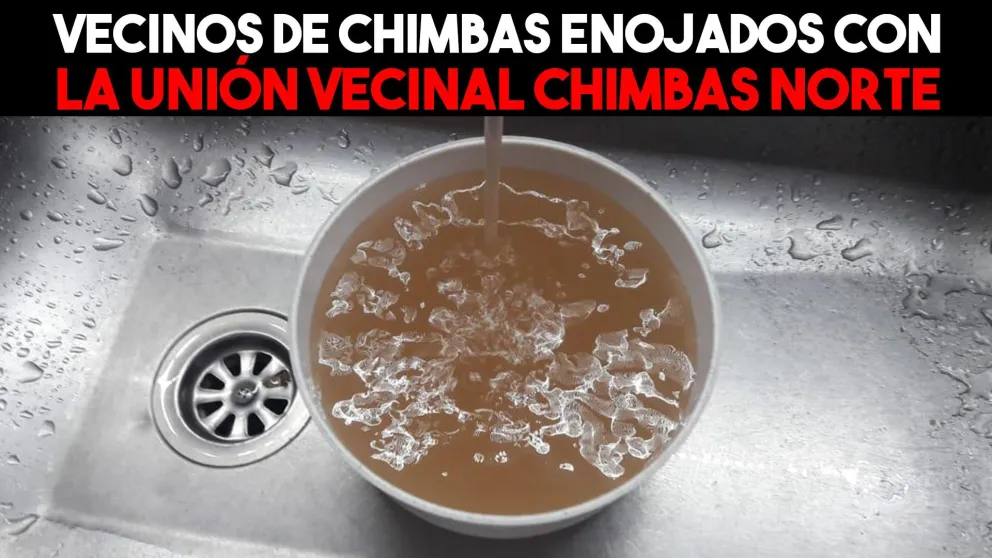 Vecinos de Chimbas se quejaron del servicio de agua de la Unión Vecinal Chimbas Norte