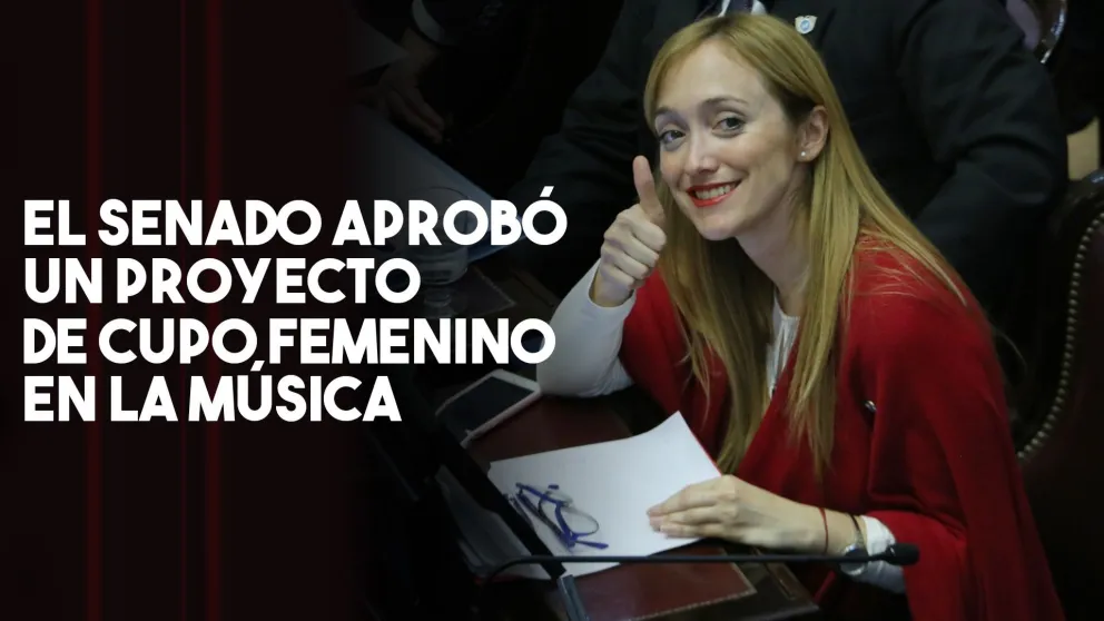 Quedó aprobado el proyecto de ley de cupo femenino en eventos musicales