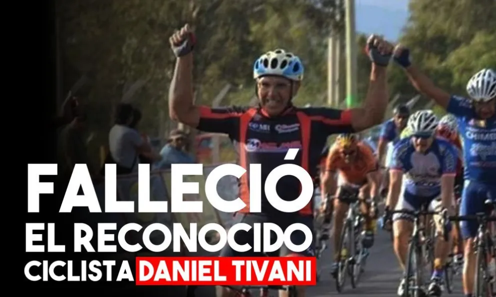 Falleció el reconocido ciclista Daniel Tivani
