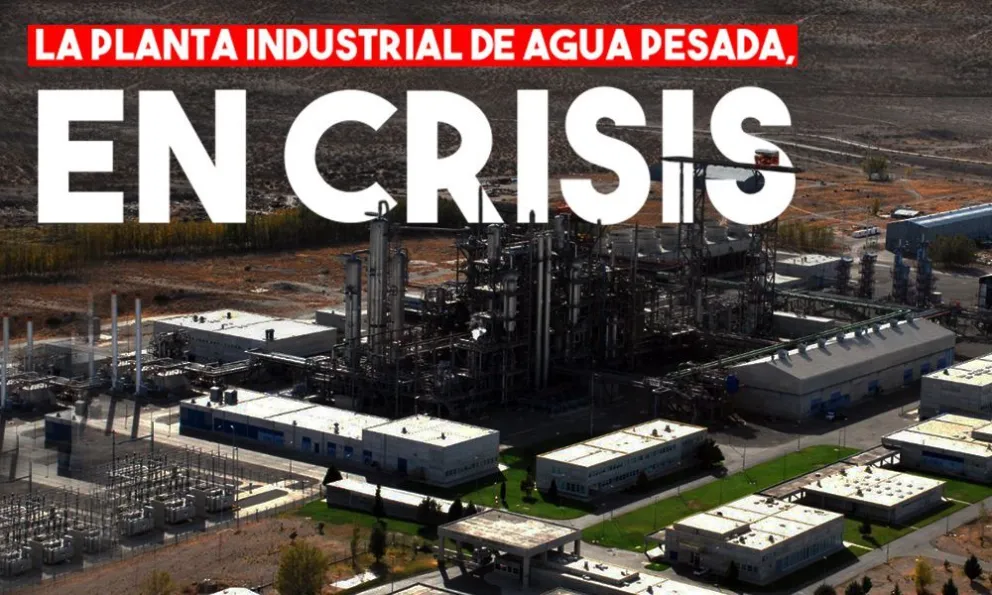 Denuncian que es crítico el estado en el que se encuentra la Planta Industrial de Agua Pesada
