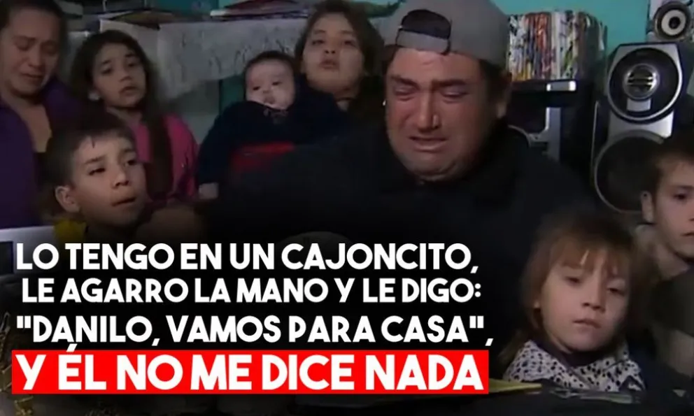 Danilo, el nene que su papá todavía espera