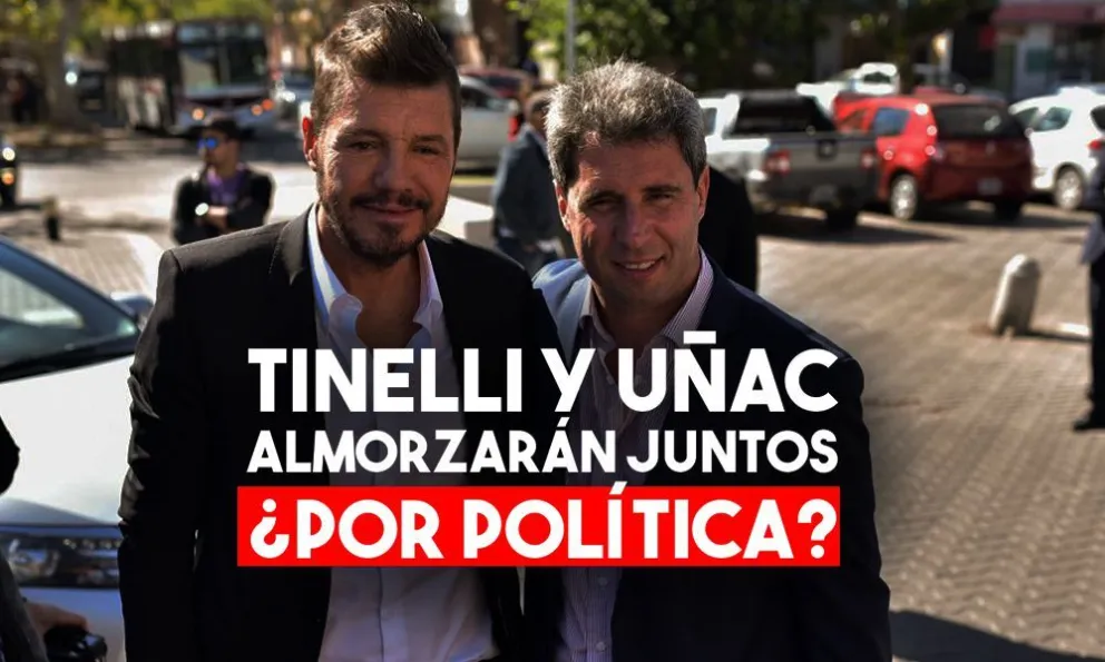 Tinelli llega a San Juan y almorzará con Uñac