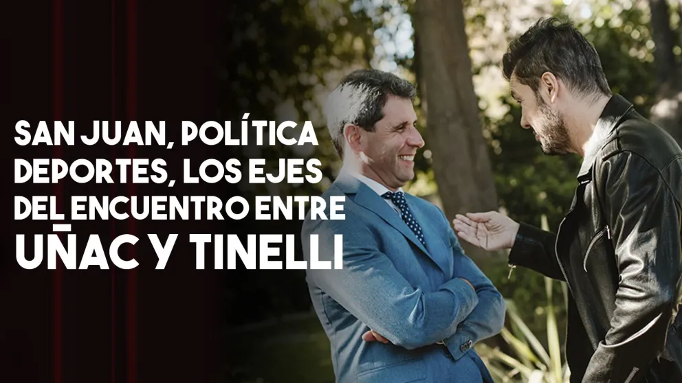 Sergio Uñac recibió a Marcelo Tinelli