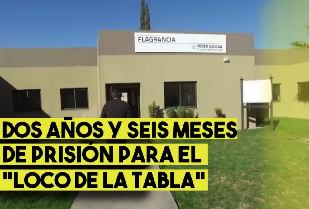 Dos años y seis meses de prisión para el ladrón que robaba con una tabla