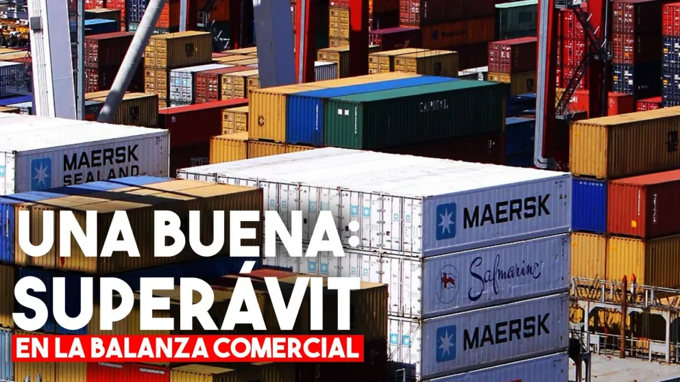 La balanza comercial tuvo un superávit en abril